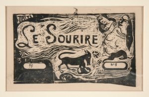 Titel voor Le Sourire door Paul Gauguin