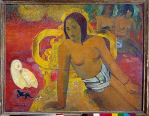 Vairumati. Schilderij door Paul Gauguin (1848-1903) door Paul Gauguin