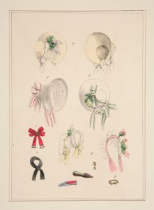 (Modes du magasin de Lucy Hoquet.) door Paul Gavarni