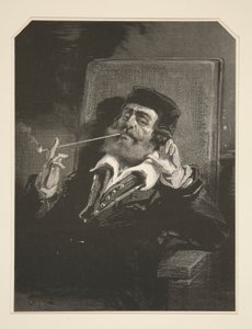 (Een roker)