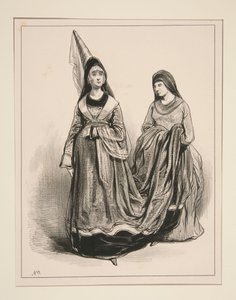 1400. Dames van Parijs.