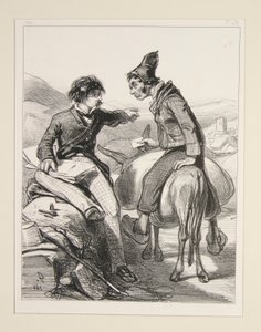 Vaarwel, mijn goede engel door Paul Gavarni