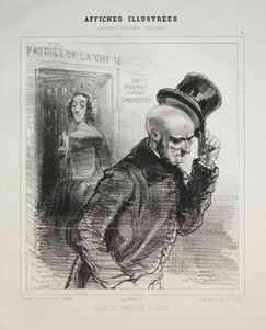 Affiches illustré door Paul Gavarni
