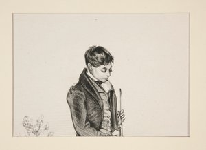 Alfred Feydeau door Paul Gavarni