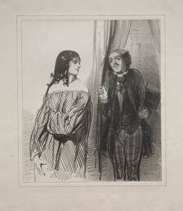 Baliverneries Parisiennes door Paul Gavarni