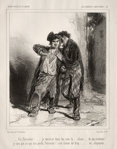Baliverneries Parisiennes door Paul Gavarni