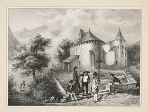 Kapel van Assoute, nabij Eaux-Bonnes