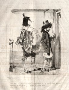 Carnaval, 1841-1843 door Paul Gavarni