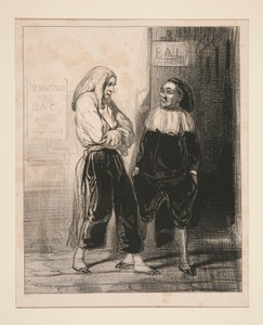En jouw vrouw? door Paul Gavarni