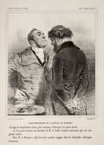 Gentils Hommes Bourgeois door Paul Gavarni