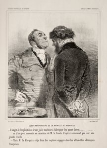 Gentils Hommes Bourgeois door Paul Gavarni