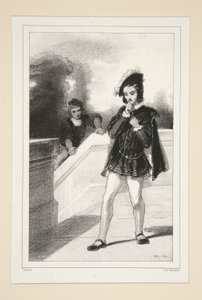 HENRI DE FRANCE ET CASTELNAU. 1532. door Paul Gavarni