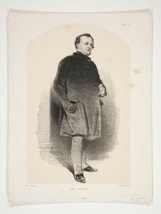 Henri Monnier door Paul Gavarni