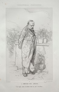 De Tuinliefhebber door Paul Gavarni