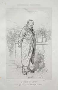 De Tuinliefhebber door Paul Gavarni