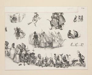 De processie van de duivel