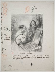 De mantel van Harlekijn: Eh bien! Tu verra, ma fille..., 1852