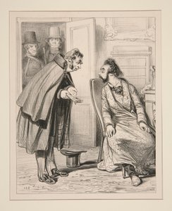 Meneer Isidor doet galant tegen de vrouw van...