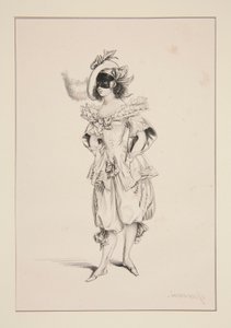 PIERROT. door Paul Gavarni