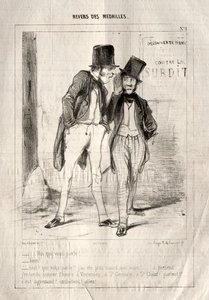 Revers des Médailles door Paul Gavarni