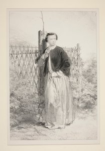 Rosa Bonheur door Paul Gavarni