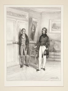 Een Foute Stap. Pagina 335. door Paul Gavarni