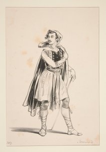 VALENCIEN. Bonnet de laine door Paul Gavarni