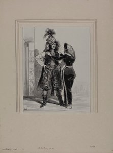 Zie je, mijn kleine Larrims... door Paul Gavarni