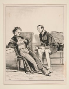 Kom op, mijn beste Gustave, wees redelijker door Paul Gavarni
