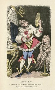 Illustratie van Hadol in Histoire de France tintamarresque, ca. 1880