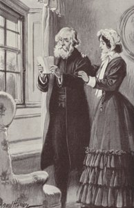 Illustratie voor Barchester Towers door Anthony Trollope door Paul Hardy