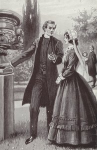 Illustratie voor Barchester Towers door Anthony Trollope door Paul Hardy