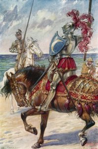 De Ridder van de Witte Maan door Paul Hardy