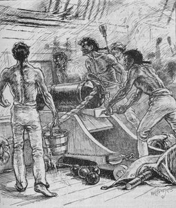 De Koninklijke Soevereinen Bleven Bij Hun Kanonnen, en Vochten Als Duivels, 1902