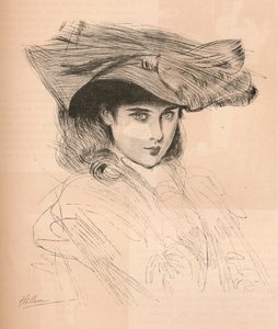 Portret van de Dochter van de Kunstenaar, ca. 1879-1903, 1903 door Paul Helleu