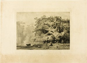 Bij Fontainebleau