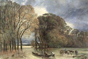 De Overstroming bij Saint-Cloud, 1855