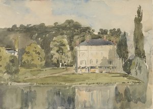 Uitzicht op het kasteel van Folembray, ca. 1831