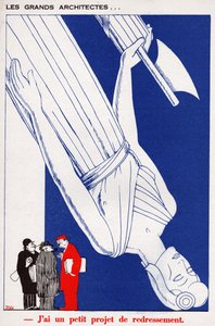 Marianne et Leon Blum door Paul Iribe