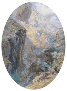 Bij Amalfi, La Vallée des Moulins, 1864