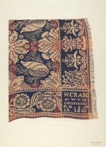 Jacquard Deksel door Paul Kelly