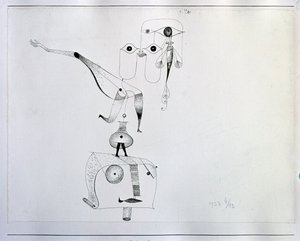 Een Caprice van Balans (tekening, 20e eeuw)