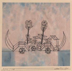 Alter Dampfer door Paul Klee