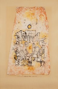 Arabische Stad door Paul Klee