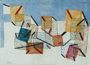 Slaapplaatsen door Paul Klee