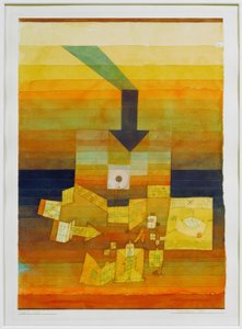 Getroffen plaats door Paul Klee