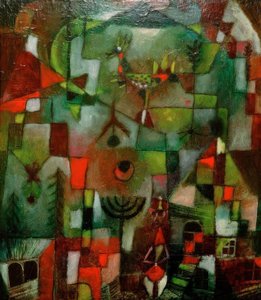 Schilderij met de Haan en de Grenadier