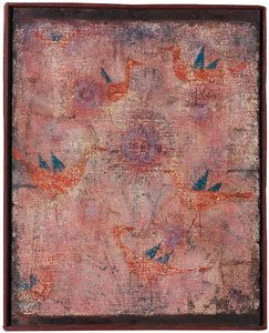 Blauwgevleugelde Vogels door Paul Klee