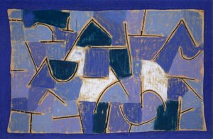 Blauwe Nacht door Paul Klee