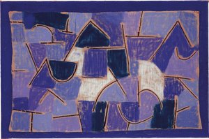 Blauwe Nacht, 1932 door Paul Klee